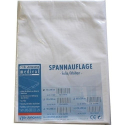 Molton Spannauflage 70x140cm m. Folie eins., 1 ST  – PZN 1419416
