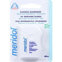 meridol Flausch Zahnzeide gewachst, 40 M – PZN 4123449