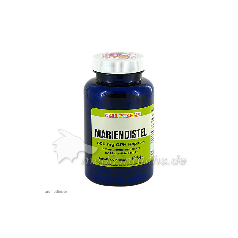 Mariendistel 500mg GPH Kapseln, 90 ST – PZN 5530292