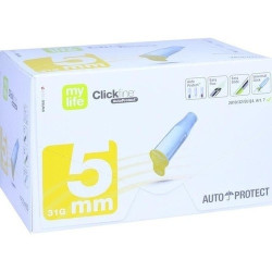 mylife Clickfine AutoProtect 5mm Sicherh.-Pen-Nade, 100 ST – PZN 11195372
