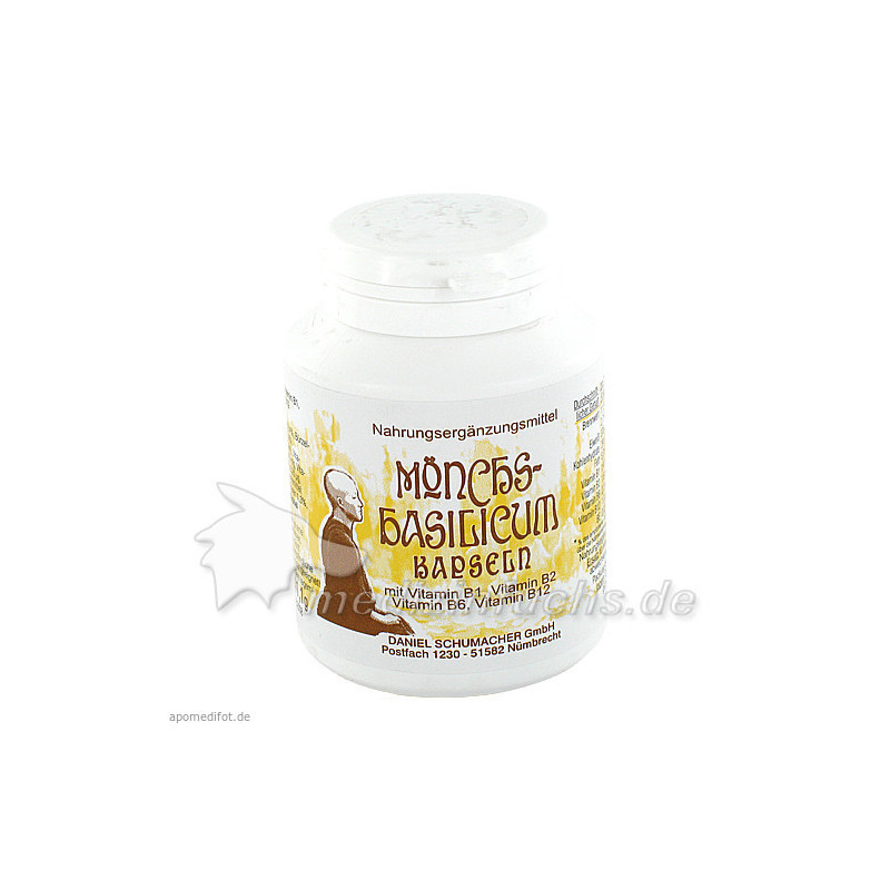 Mönchsbasilicum-Kapseln, 100 ST – PZN 6156890