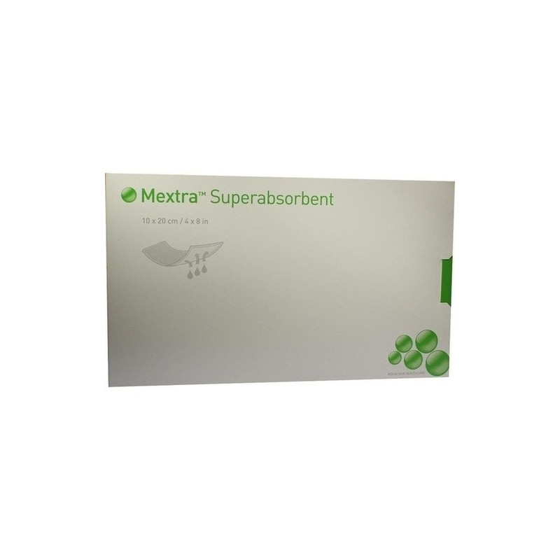 MEXTRA Superabsorbent Verband 10x20 cm, 10 ST – PZN 7788971