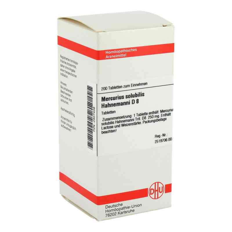 Mercurius Solub. D 8 Tabletten Hahnemann  (200 stk) – PZN 2927439