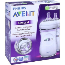 Avent 260ml PP Flasche nach dem Vorbild der Natur, 2 ST – PZN 9435277