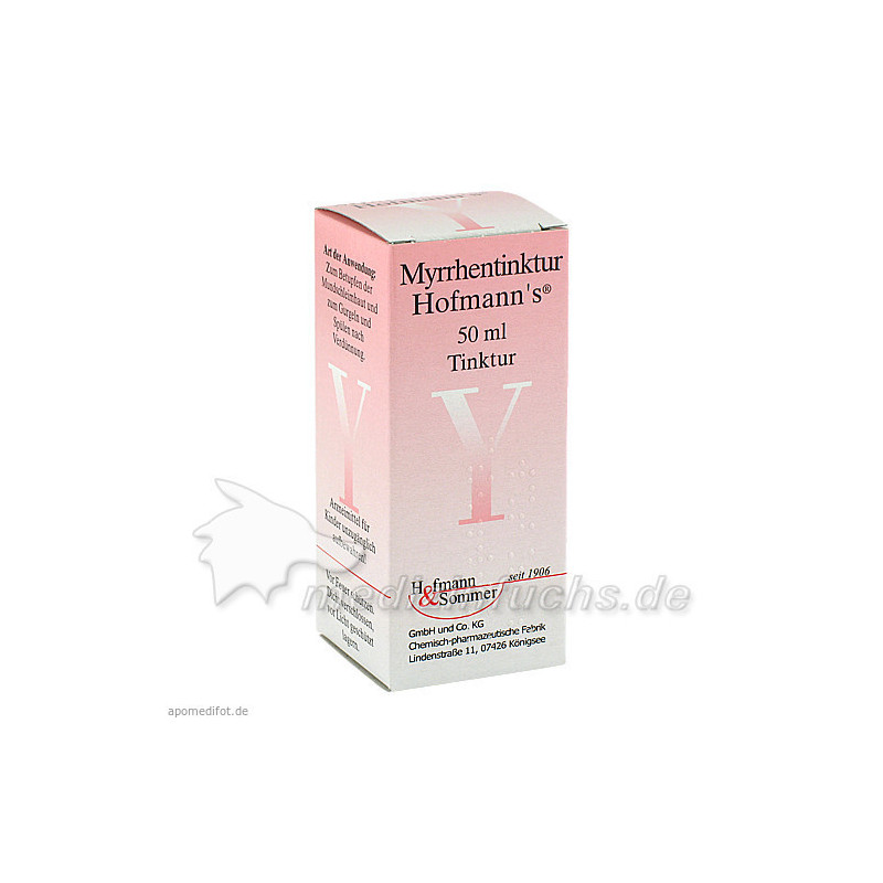 Myrrhentinktur Hofmann's, 50 ML – PZN 691122