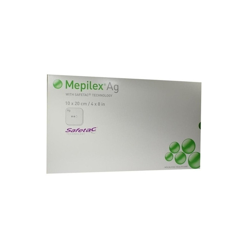 Mepilex Ag 10x20cm steril, 5 ST – PZN 2227239
