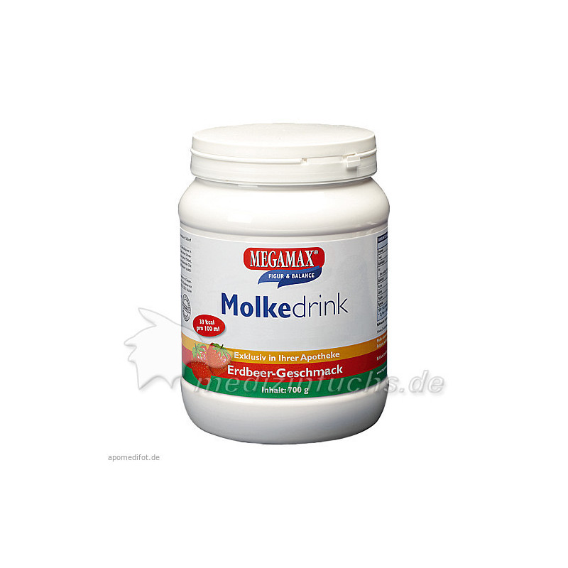 Molke Drink Megamax Erdbeer, 700 G – PZN 8692279