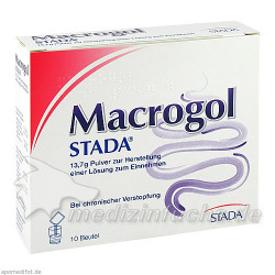 Macrogol STADA 13.7g Pul.z.Herst.e.Lsg.z.Einnehmen, 10 ST – PZN 9427906