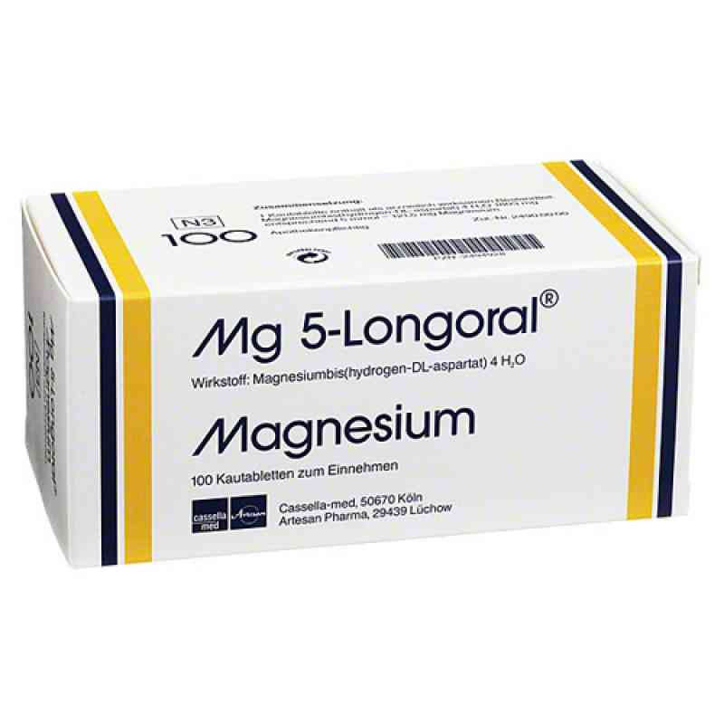 Mg 5 Longoral Kautabletten (100 stk) – PZN 2494928