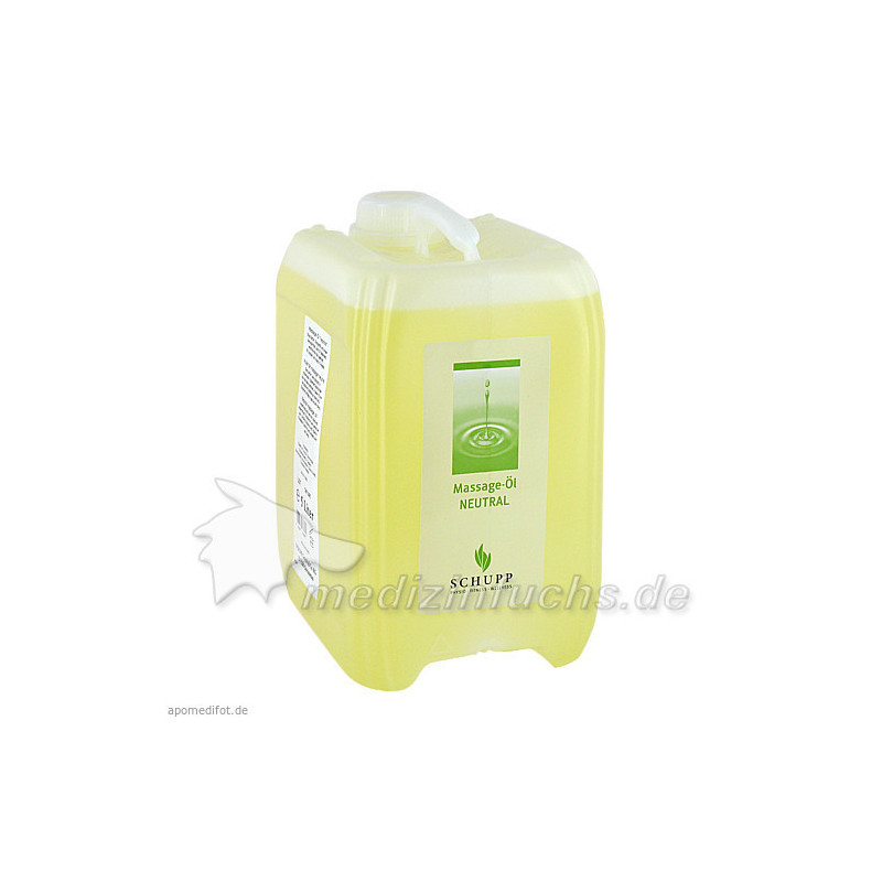 MASSAGEOEL NEUTRAL SCHUPP, 5 L – PZN 1421442
