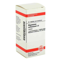 Magnesium Carbonicum C 6 Tabletten (80 stk) – PZN 7173241