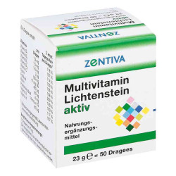 Multivitamin Lichtenstein aktiv Dragees (50 stk) – PZN 3107282