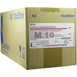MANNITOL INFUSIONSLOE 10, 10X250 ML  – PZN 7511092