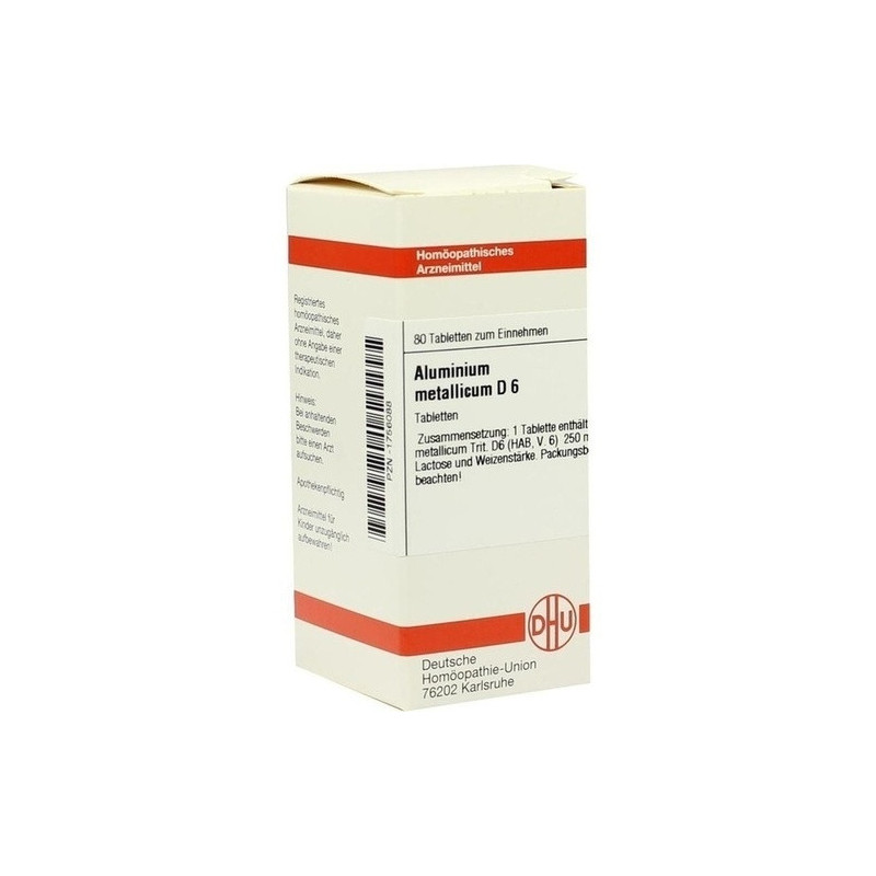 ALUMINIUM MET D 6, 80 ST – PZN 1756088