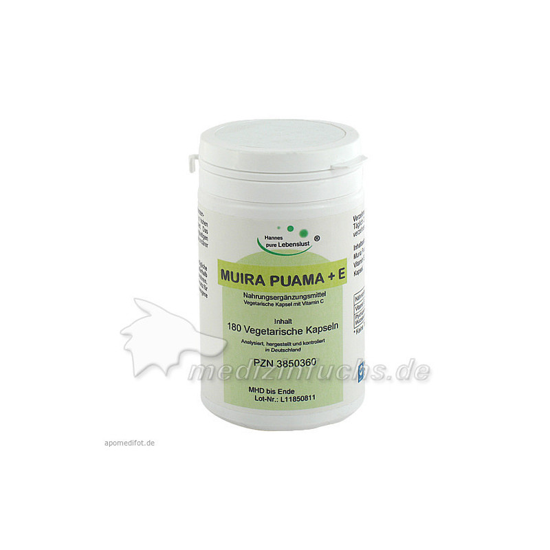 Muira Puama Vegi Kapseln, 180 ST – PZN 3850360
