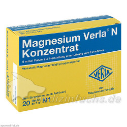 MAGNESIUM VERLA N KONZENTRAT, 20 ST – PZN 3395401