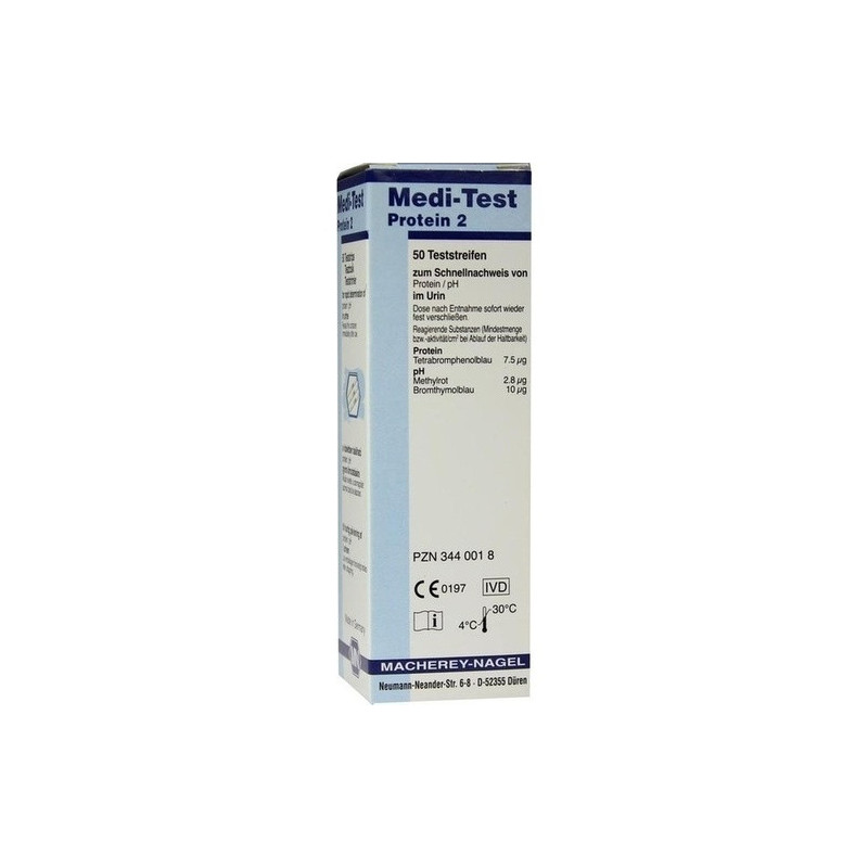MEDI TEST PROTEIN 2, 50 ST – PZN 3440018