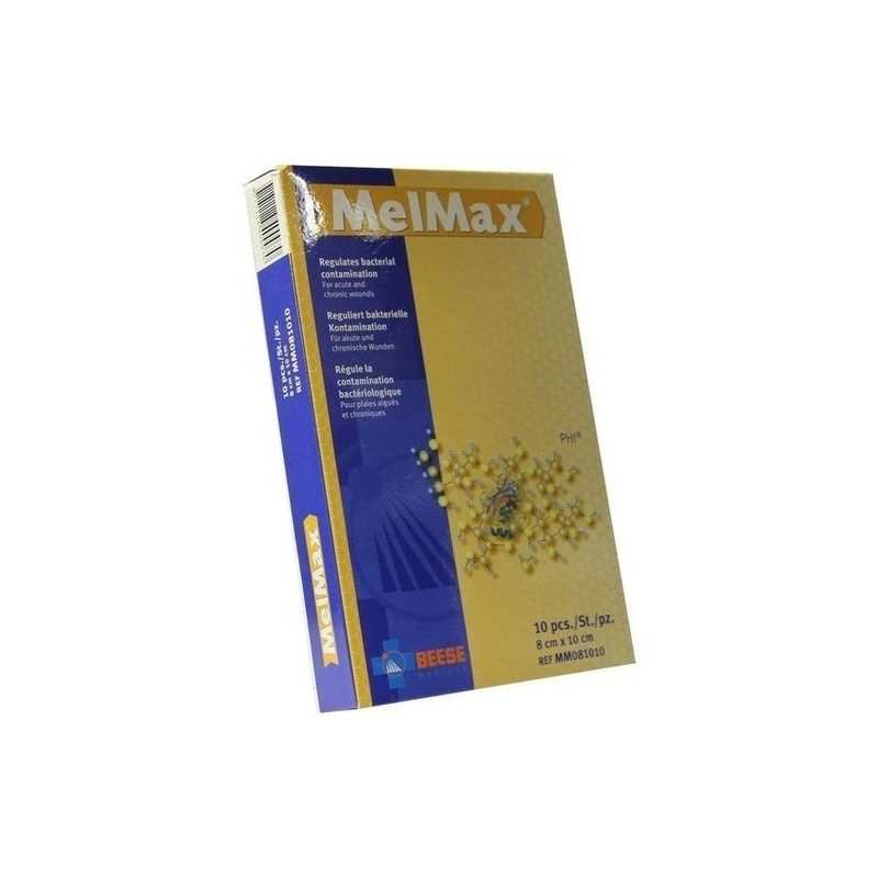 MelMax Wundauflage 8X10cm, 10 ST – PZN 7408514