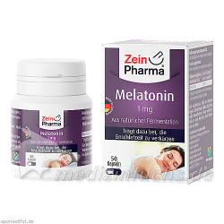 Melatonin Kapseln 1mg, 50 ST – PZN 9542748