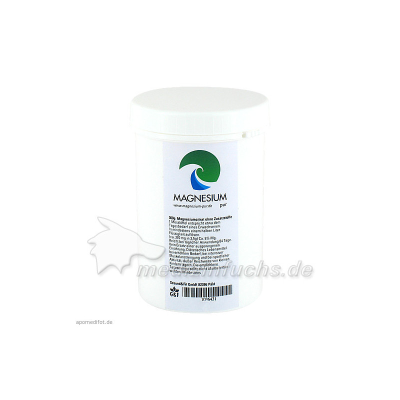 Magnesium pur, 300 G  – PZN 1036431