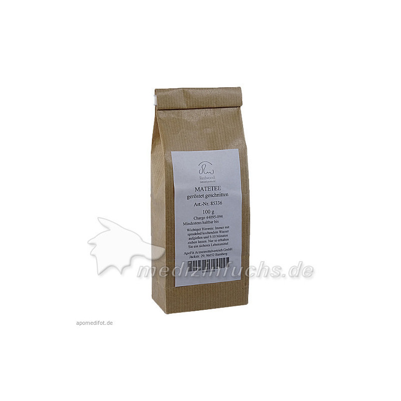 Mateblätter geröstet Matetee, 100 G – PZN 8465359