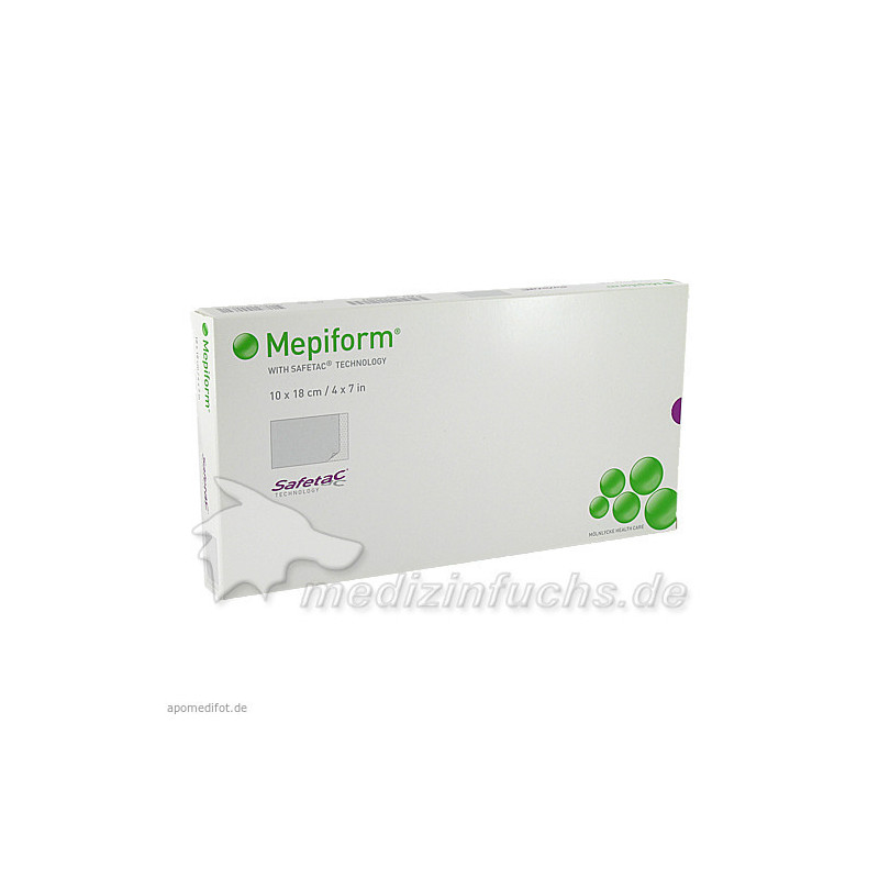 MEPIFORM 10x18cm, 5 ST – PZN 8655597