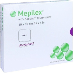 MEPILEX 10x10 cm Schaumverband, 5 ST – PZN 11049073