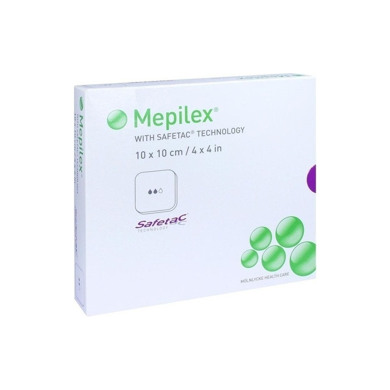 MEPILEX 10x10 cm Schaumverband, 5 ST – PZN 11049073