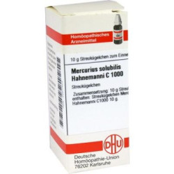 Mercurius Solub. C 1000 Globuli Hahnemann  (10 g) – PZN 4227404