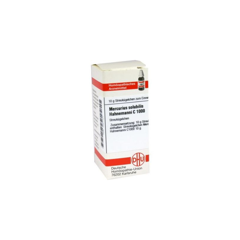 Mercurius Solub. C 1000 Globuli Hahnemann  (10 g) – PZN 4227404