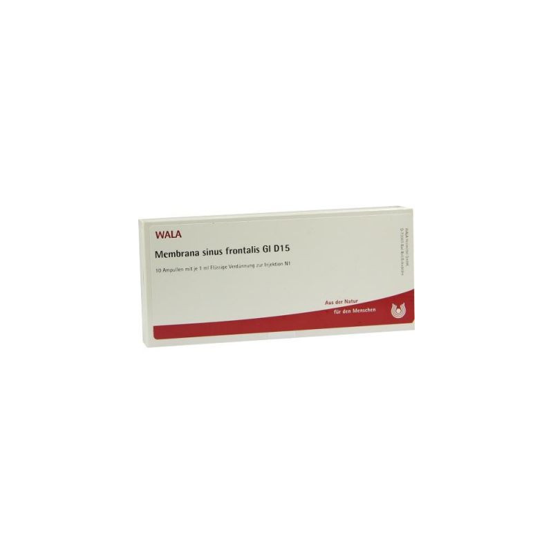 Membrana Sinus Front. Gl D 15 Ampullen (10X1 ml) – PZN 3355784