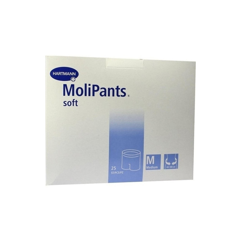 MoliPants soft Fixierhöschen medium, 25 ST – PZN 4960174