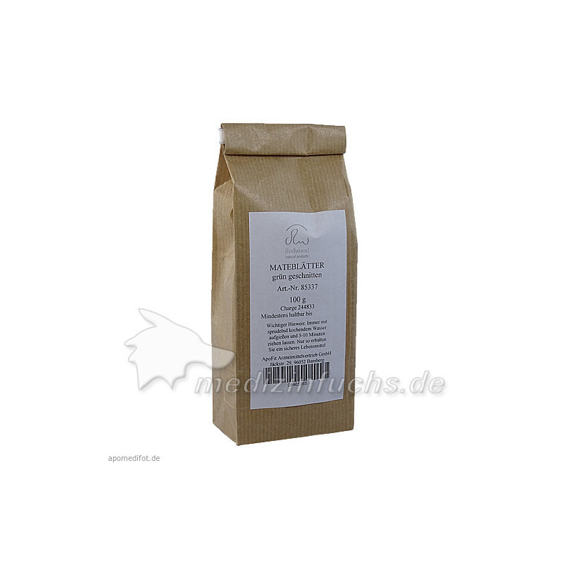 Mateblätter grün Matetee, 100 G – PZN 8465365