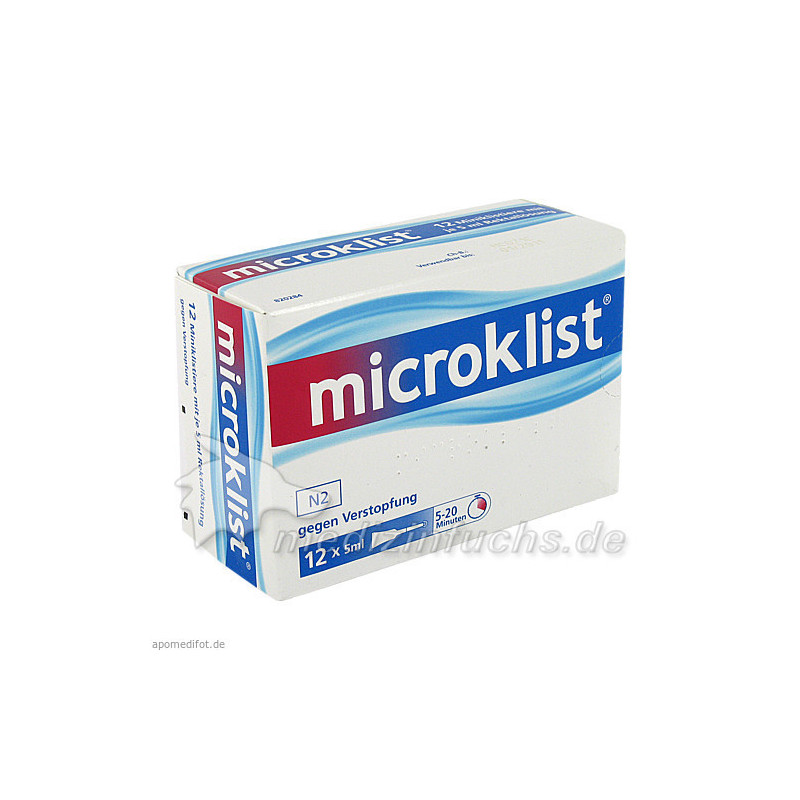 MICROKLIST Klistiere, 12 ST – PZN 1552115