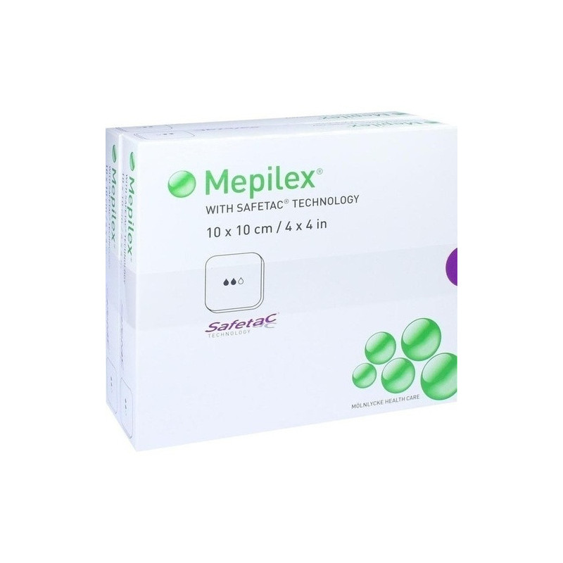 MEPILEX 10x10 cm Schaumverband, 10 ST – PZN 11511672