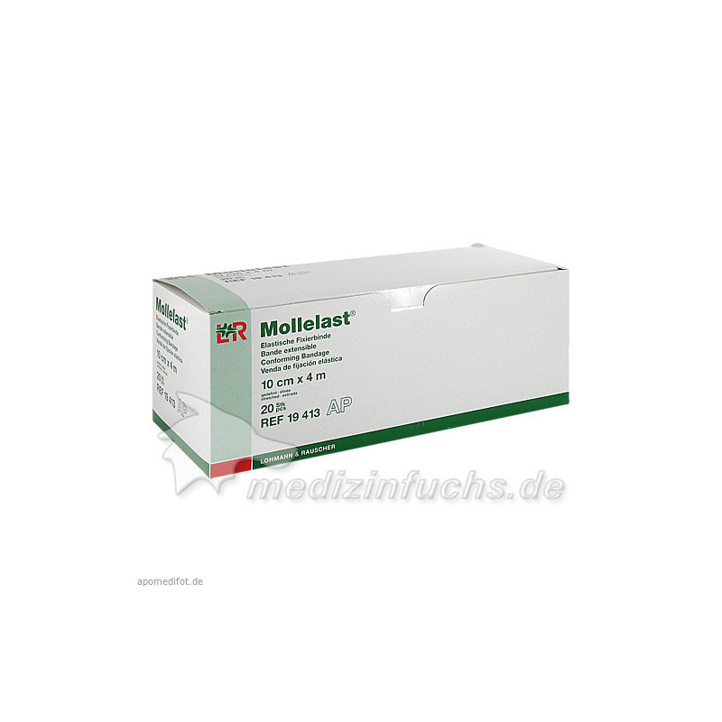 MOLLELAST 10CMx4m WEISS 19413, 20 ST – PZN 4781572
