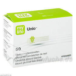 mylife Unio Blutzucker-Teststreifen, 50 ST  – PZN 9884897
