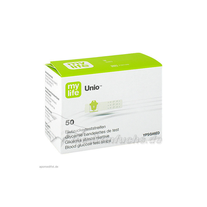 mylife Unio Blutzucker-Teststreifen, 50 ST  – PZN 9884897