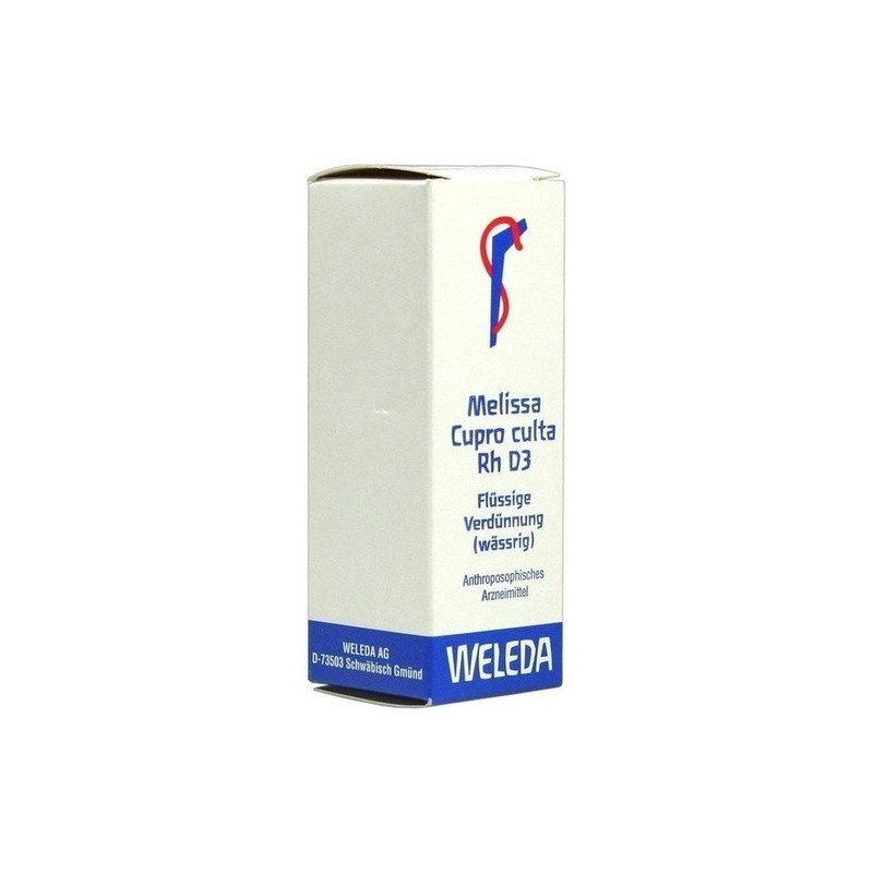 MELISSA CUPR CUL RH D 3, 20 ML – PZN 1630105