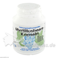 Myrtillusbeere Kapseln, 100 ST – PZN 5124451