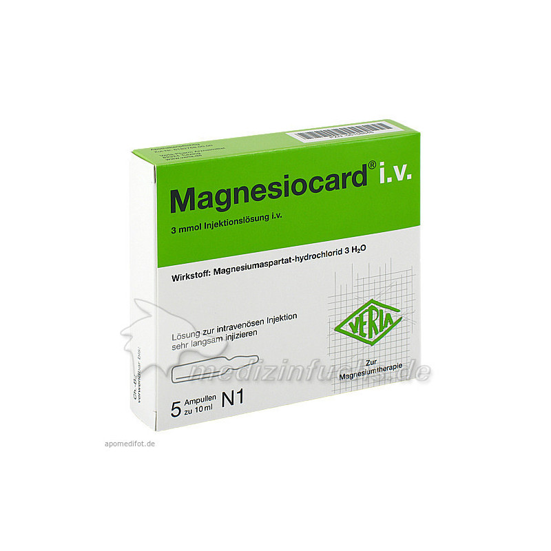 MAGNESIOCARD IV, 5X10 ML – PZN 6158848