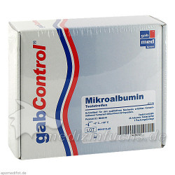 Microalbumin Harnstreifen visuell, 25 ST  – PZN 4651237