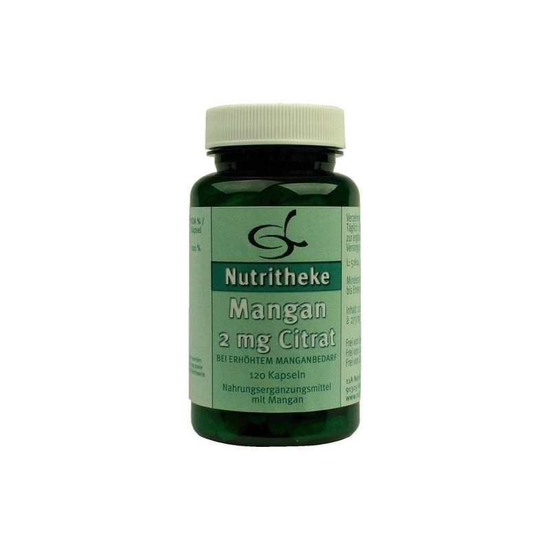 Mangan 2mg Citrat, 120 ST – PZN 10708042