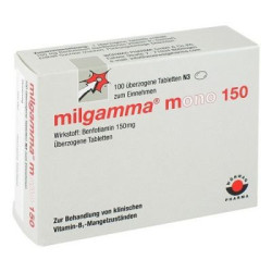 Milgamma mono 150 überzogene Tabletten (100 stk) – PZN 1221944