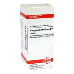 Manganum Aceticum D 4 Tabletten (80 stk) – PZN 2633502