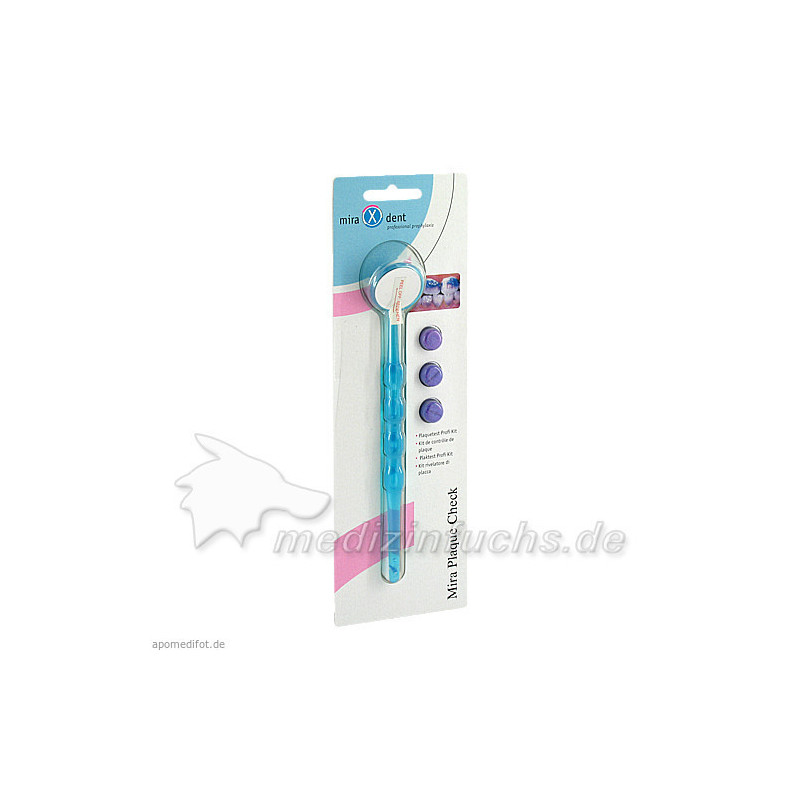 Miradent Mira2+Spiegel Blau, 1 ST – PZN 2750395