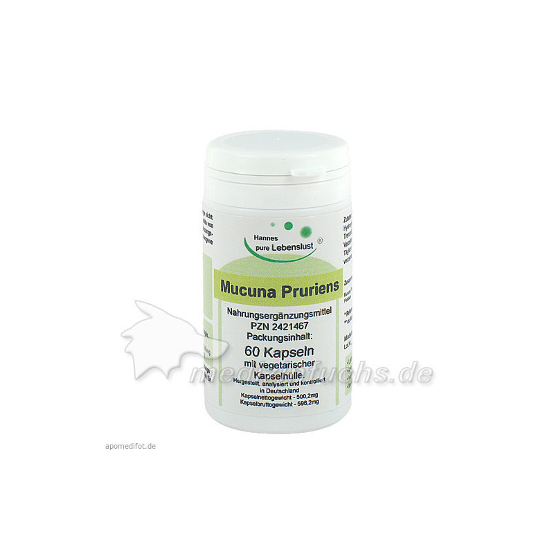 MUCUNA PRURIENS Vegi Kapseln, 60 ST – PZN 2421467