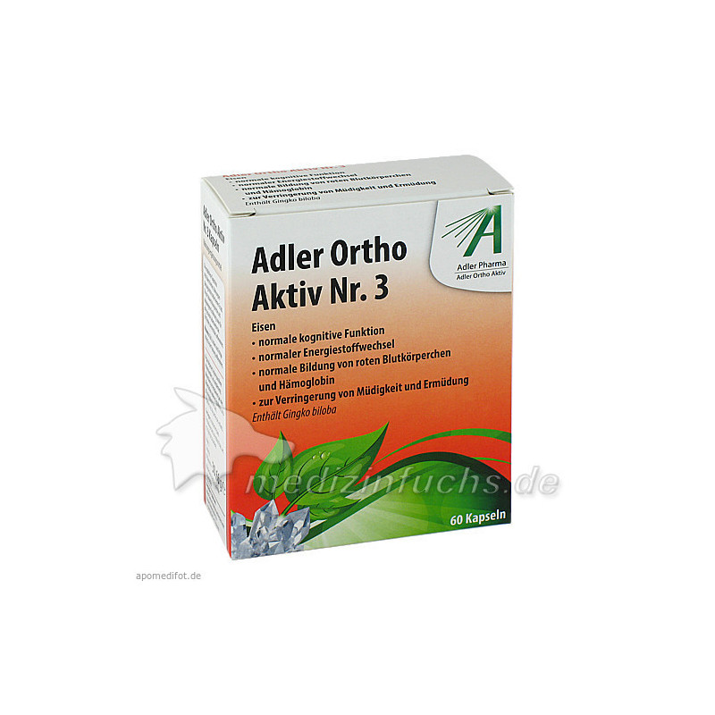 ADLER ORTHO AKTIV Kapseln Nr.3, 60 ST – PZN 6122112