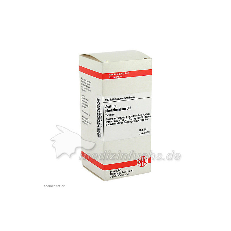 ACIDUM PHOS D 3, 200 ST – PZN 2892161