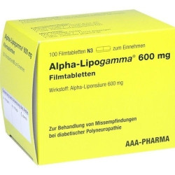 ALPHA LIPOGAMMA 600 mg Filmtabletten, 100 ST – PZN 11013477